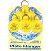 Flatirons Disc Adhesive Plate Hanger Set (6-1.25 Inch Hangers)