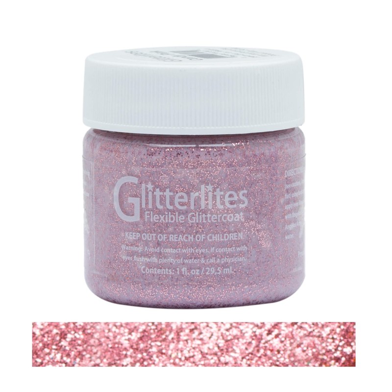 Angelus® Glitterlites Paint, Candy Pink