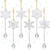 Perthlin 6 Pcs Christmas Snowflake Diamond Art Kits Double Sided