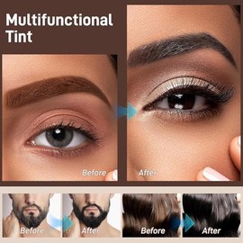 2 en 1 Tinte de Pestañas y Cejas,Kit de Laminación de Cejas,Kit Profesional de Levantamiento de Cejas, DIY de Levantamiento de Cejas para Dar Forma...