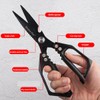 Multi-Purpose Rust Proof Kitchen Shears,Dishwasher Safe,Can be Used to Cut