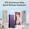BOYI Lucky75 Aluminum CNC Quick Release Mechanical Keyboard,BT5.0/2.4G/Type-C Tri-Mode Custom