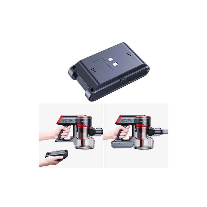 Powerffy Rechargeable Battery Only for A17/Hero 8S Cordless Vacuum Cleaner