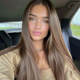 BERRYLION Long Straight Wig|Synthetic Long Wigs for Women|Cosplay Wig for Fashion Women 28inch (Light Brown)