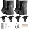 ABUSA Heavy Duty Swing Sets Brackets Including 2 Black A-Frame