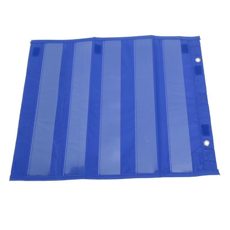 Magnetic Pocket Chart 5 Rows Transparent Schedule Pocket Chart for