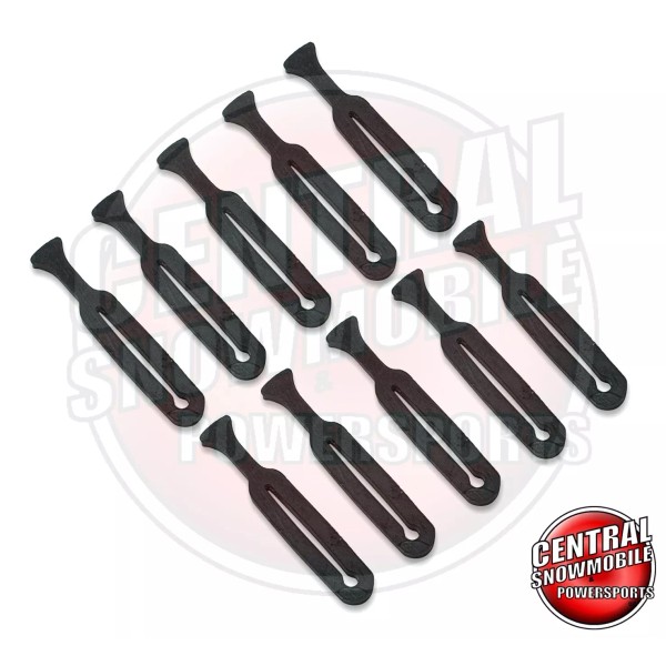 Central Snowmobile & Powersports 10 x Windshield Rubber O-Ring Straps