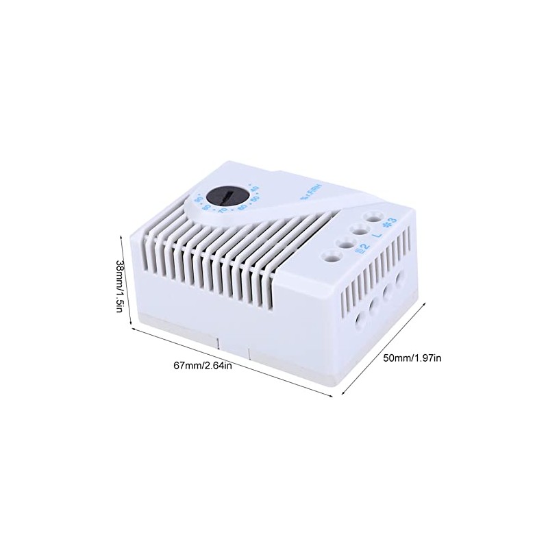 MFR012 Mechanical Humidity Controller Hygrostat Fan Heater with PC Material