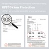 GADIEMKENSD UPF50+ Baseball Cap with Embroidered Patch or Simple Design