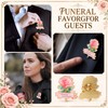Misdary 50 Pcs Funeral Favors for Guest Memorial Funeral Rose