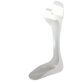 Ankle-Foot Orthosis Brace, Rigid Posterior Molded Plastic Leaf-Spring Style