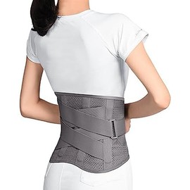 Soporte Lumbar Cinturón Auto-calentamiento Para La Espalda Alivio Del Dolor Respirable Ajustable Faja Lumbar Para Hombres Mujeres Hernia De Disco