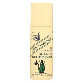 Alvera All Natural Roll-On Deodorant Aloe Unscented - 3 fl oz