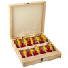 CHCYWJGJ 10PCS Architectural Molding Router Bit Set 1/2 Shank Casing