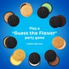 OREO Peanut Butter Creme Chocolate Sandwich Cookies, Family Size, 17
