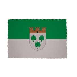 U24 Brillenputztuch Burscheid Fahne Flagge Glasreinigungstuch Microfasertuch