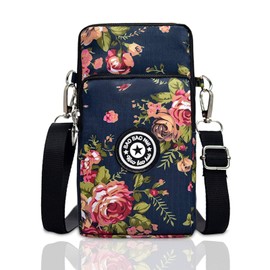 BIAOTIE Lightweight Small Crossbody bags Cell Phone Purses Travel Pouch Shoulder Bag for Women (D-07)