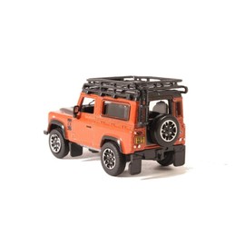 OXFORD DIECAST 76LRDF008AD Land Rover Defender 90 Station Wagon Phoenix Orange (Adventure)