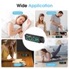 OIHCAZ Projection Alarm Clock, Digital Clock with 180° Rotatable Projector