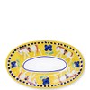 Vietri Campagna Cavallo Small Oval Tray, Artisan Terra Cotta Serving