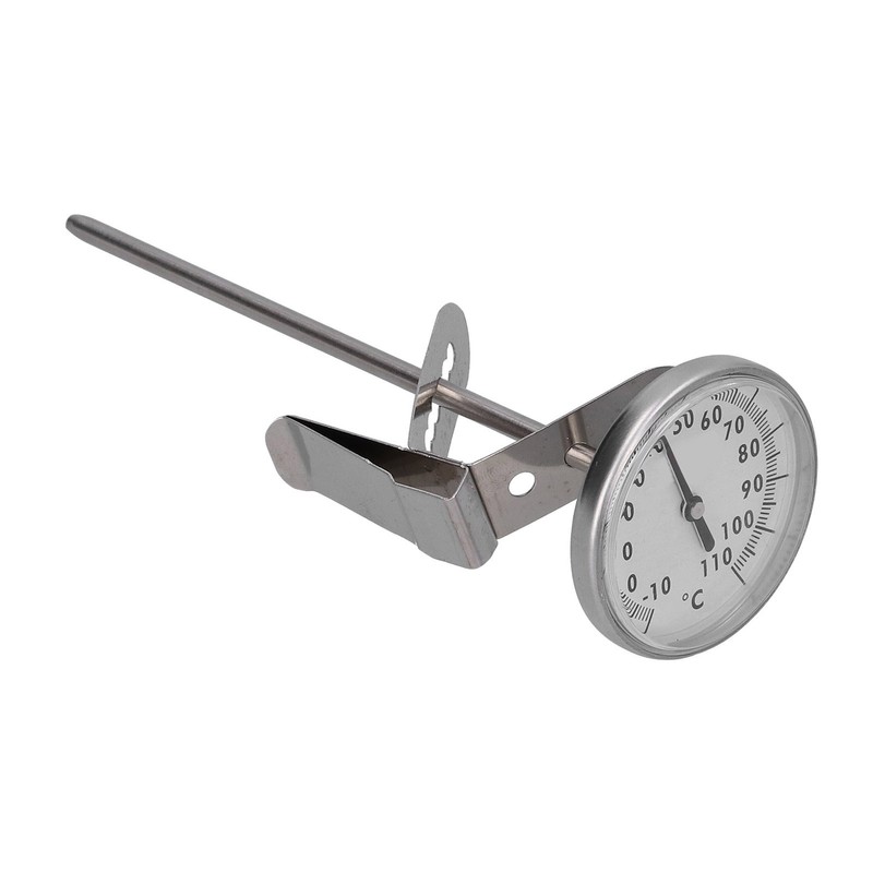 Coffee Thermometer Stainless Steel Food Making Milk Thermometer for Kitchen