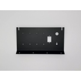 Atari New Reproduction Atari Utility Panel (Part Number 038003-01) - Matte Black