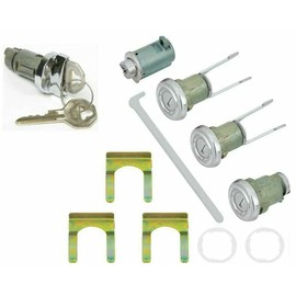 Ignition Door Glovebox Trunk Lock Set 1955 Bel Air Hartop/Sedan 1956-1957 Sedan