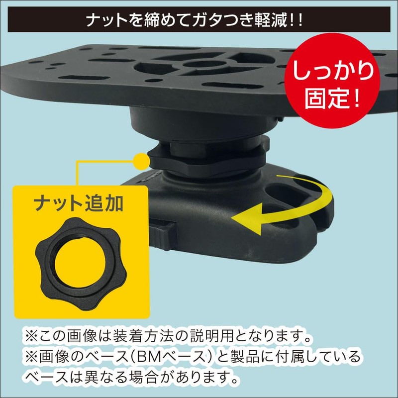 BMO Japan 20Z0339 Multi Fish Finder Mount (Pipe Base Set)