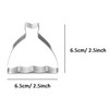 WDYJMALL Princess Dress Skirt Shaped Cookie Cutter