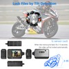 Motorcycle Dash Cam Front and Rear Dual Camera 1080P+720P Waterproof
