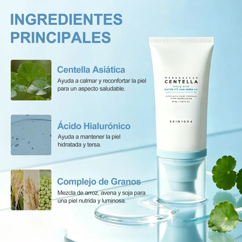 Skin1004 Protector Solar Hyalu-cica Centella Spf50+ 50ml