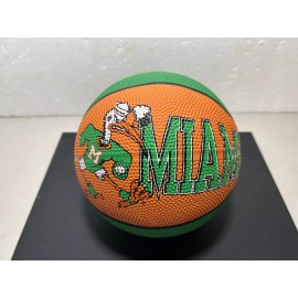 Ace Novelty Vintage 90’s Miami Hurricanes Mini Basketball Ace Novelty 7” B-Ball