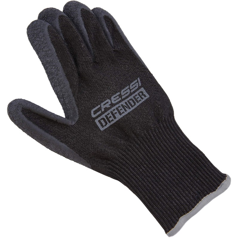Cressi Defender Gloves Black 2 mm - Protective Gloves for