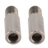 2Pcs All Metal Hotend Throat Tube High Accuracy Slick Inner