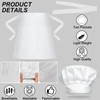 VZFIT Chefs Hat Set - Multifunctional 3 Piece Chef Set