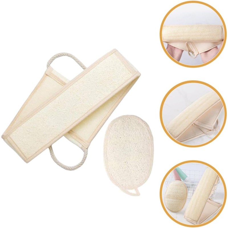 Lufa Natural Exfoliante Corporal GALPADA - Set de 2 Piezas