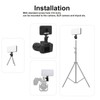 Ordor SL‑80s Portable Dimmable High Power Mini Fill Light Photography