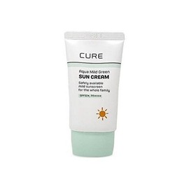 Kim Jeong-moon Aloe [셀러허브 1]김정문알로에 큐어 아쿠아 마일드 그린 선크림 40ml(SPF50+) Ss (33704167) 1개