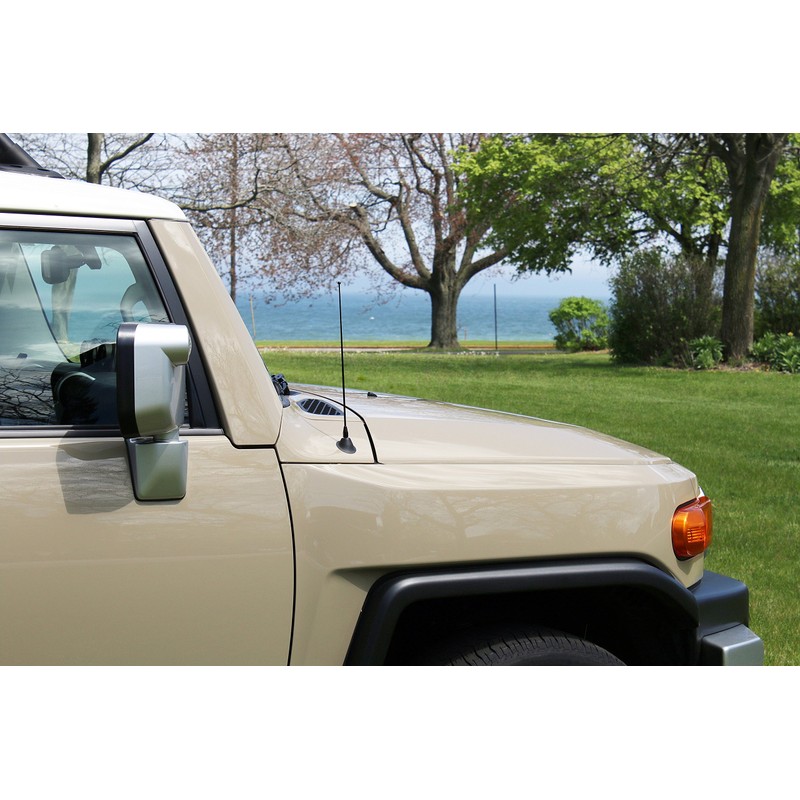 AntennaMastsRus - 12 Inch Black Short Antenna is Compatible with