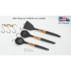 O JAH Non Stick Silicone Cooking Kitchen Utensils Set 3