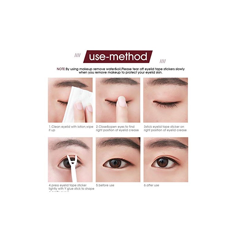 Eyelid Tapes Double Eyelid Sticker - Instant Eye Lid Lift