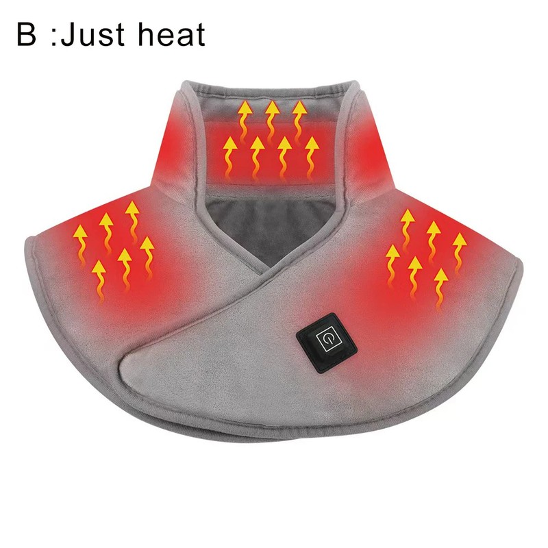 Heated Neck and Shoulder Wrap for Relaxation – 3-Level Warming