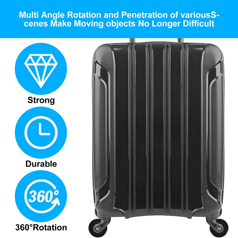 Pack of 4 Suitcase Wheels Replacement Wheels Suitcase Wheels Replacement