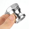 Stainless Steel DN20 A Trash Pump Adapter Male Camlock Fitting