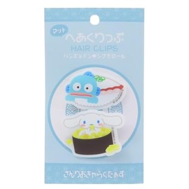Hangyodon & Cinnamoroll [Hair Access] Matte Hair Clip Sanrio