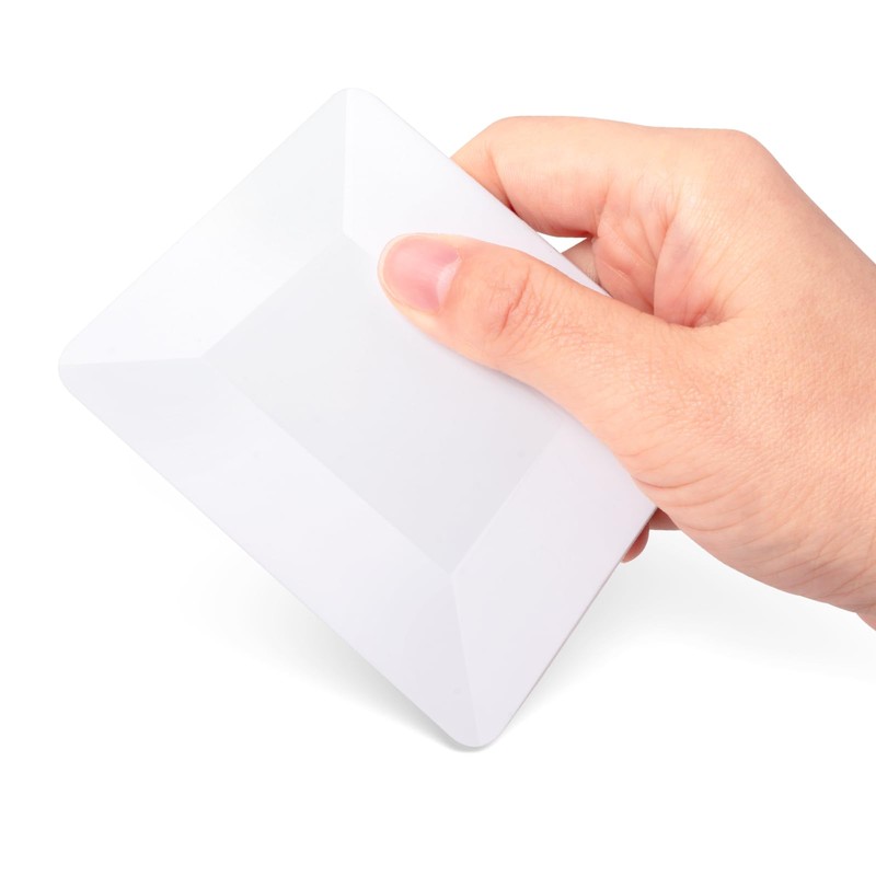 FOSHIO Vinyl Installing Tool Set Include White Hard Card, 4”Blue