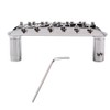 KESOTO Jaguar Jazz Master Guitar Chrome Metal Bridge