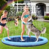Flyboo Splash Sprinkler Pad for Dogs Kids, Non-Slip Thicken Dog