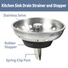 ELAORY 2 Pack Sink Drain Strainer, Kitchen Sink Drain Strainer