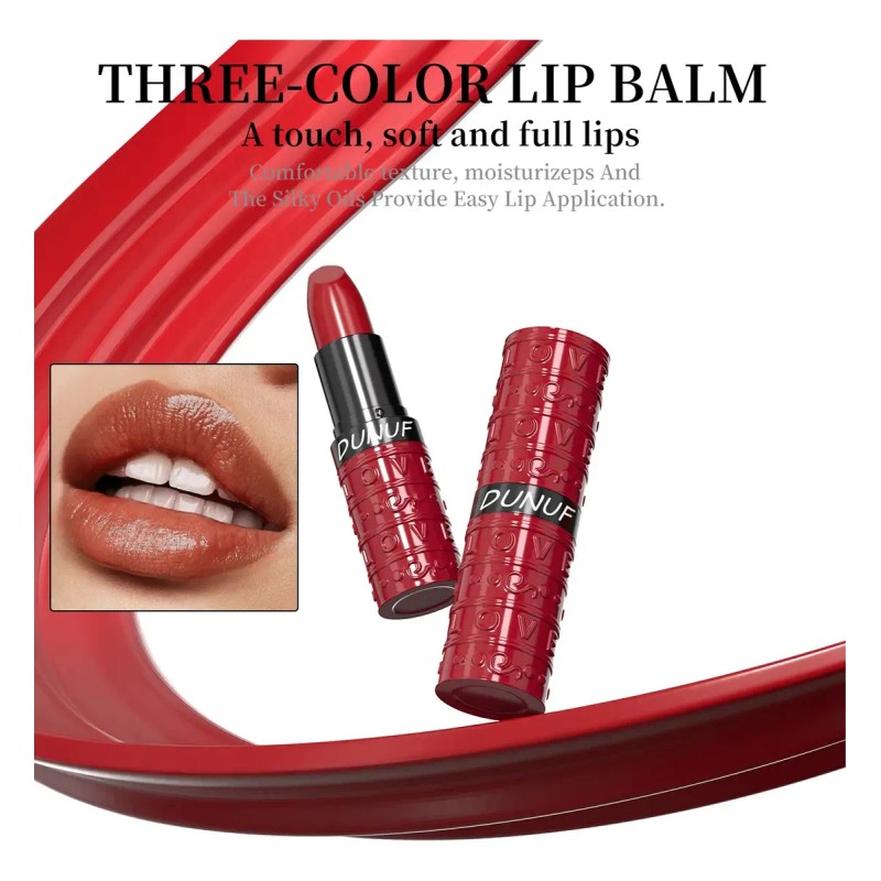 Labial Dunuf 1pc Humectante, Hidratante Y Fácil De Aplicar